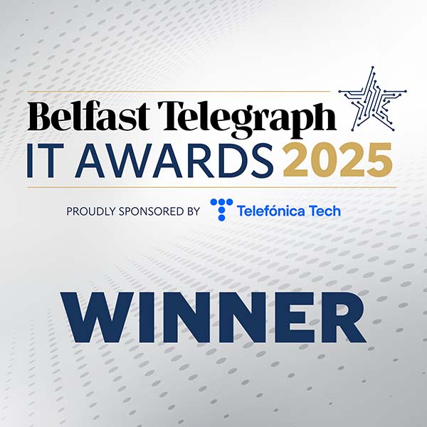 Belfast Telegraph IT Awards 2025 - Winner. 