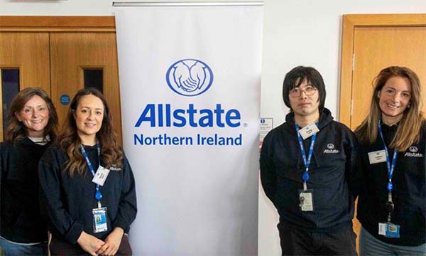 A group of ANI employees representing Allstate NI at the Empower Girls 2026 event. 