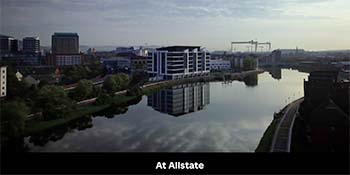 Allstate Northern Ireland's office in Belfast. 