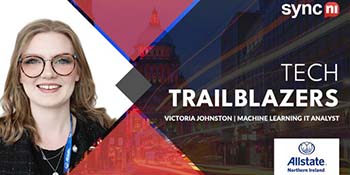 Allstate Machine Learning IT Analyst Victoria Johnston. 